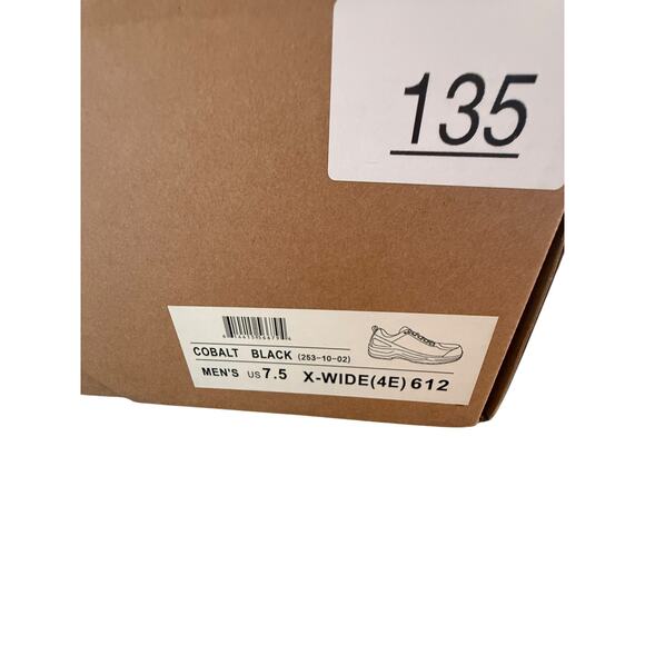 Orthofeet Men's Black Comp-Toe Orthopedic Cobalt Work Shoes Size 7.5 - Picture 7 of 9